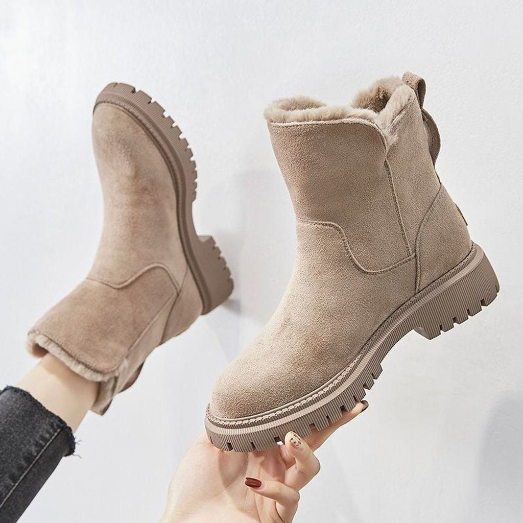 Wren™ | Fur-Lined Slip-On Winter Boots