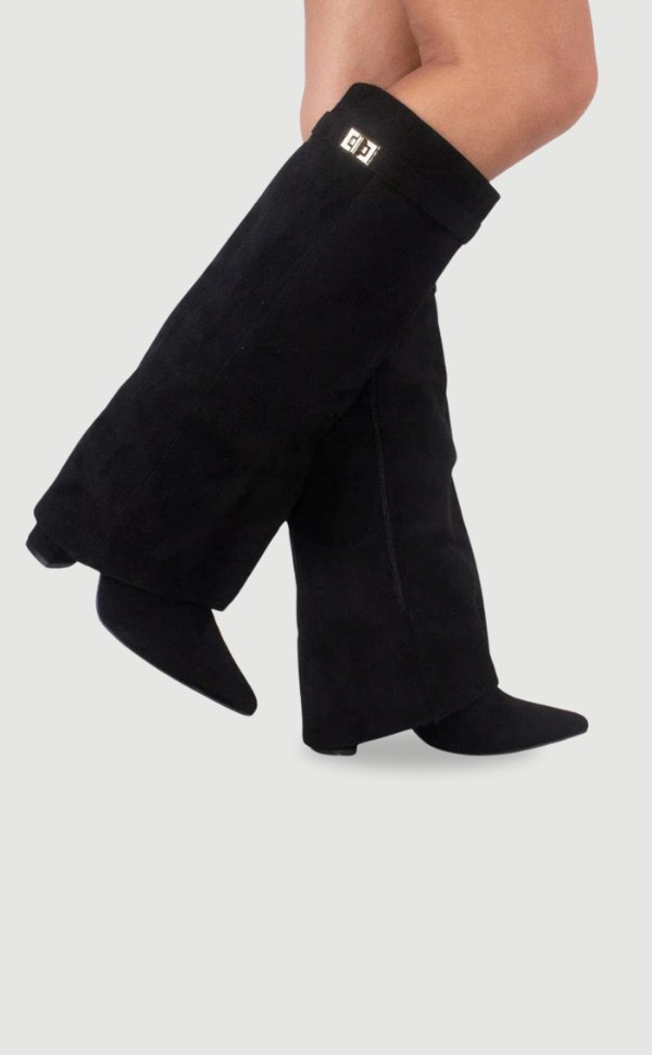 Anastasia™ | Foldover Cuff Knee High Boots