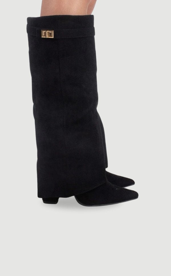 Anastasia™ | Foldover Cuff Knee High Boots