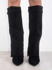 Anastasia™ | Foldover Cuff Knee High Boots