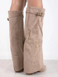 Anastasia™ | Foldover Cuff Knee High Boots