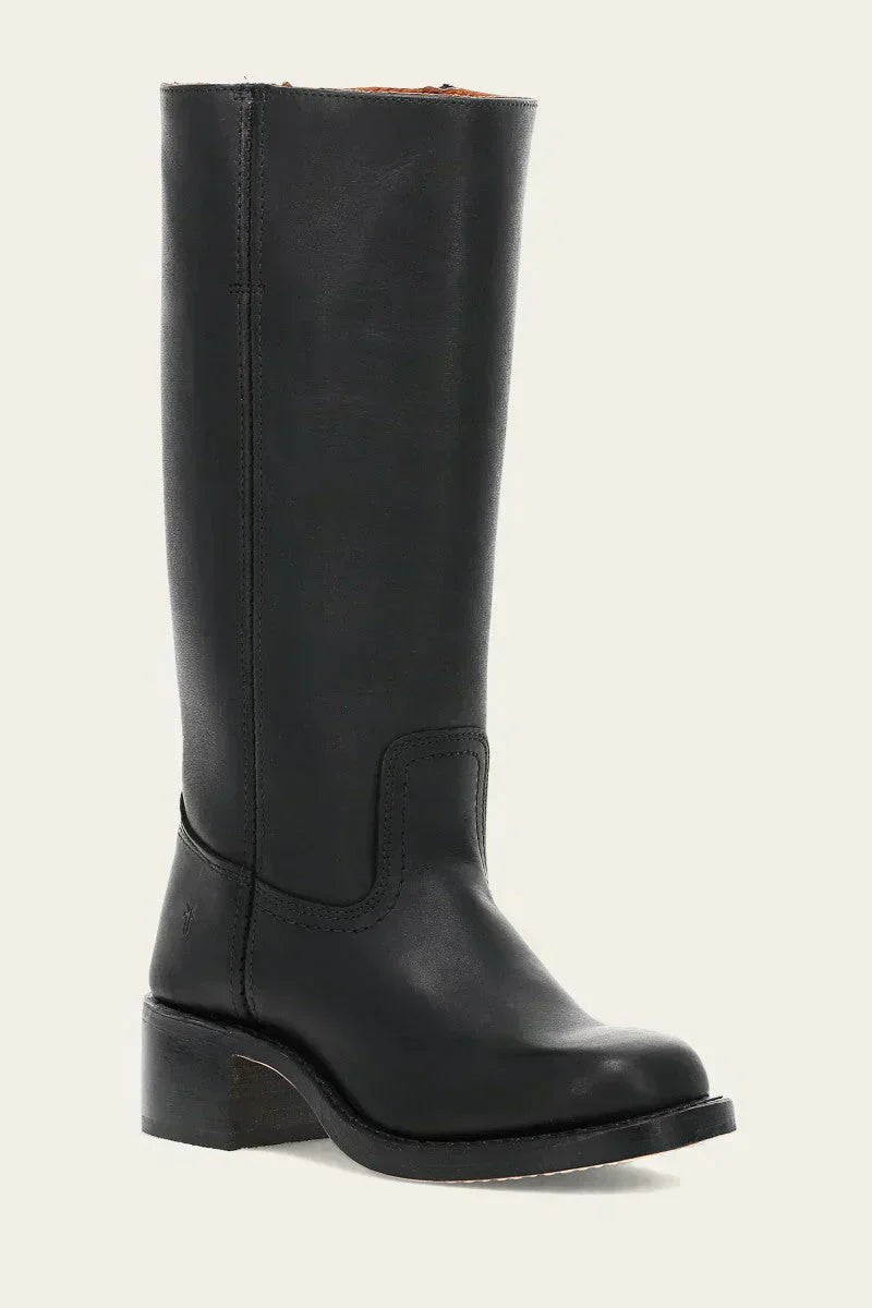 Meredith™ | Classic Block Heel Riding Boots