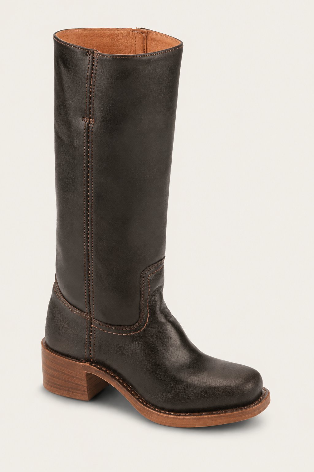 Meredith™ | Classic Block Heel Riding Boots