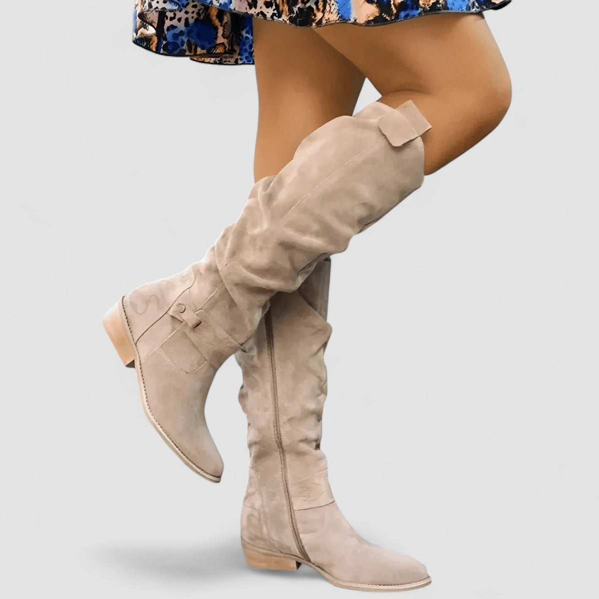 Isadora™ | Slouchy Suede Knee High Boots