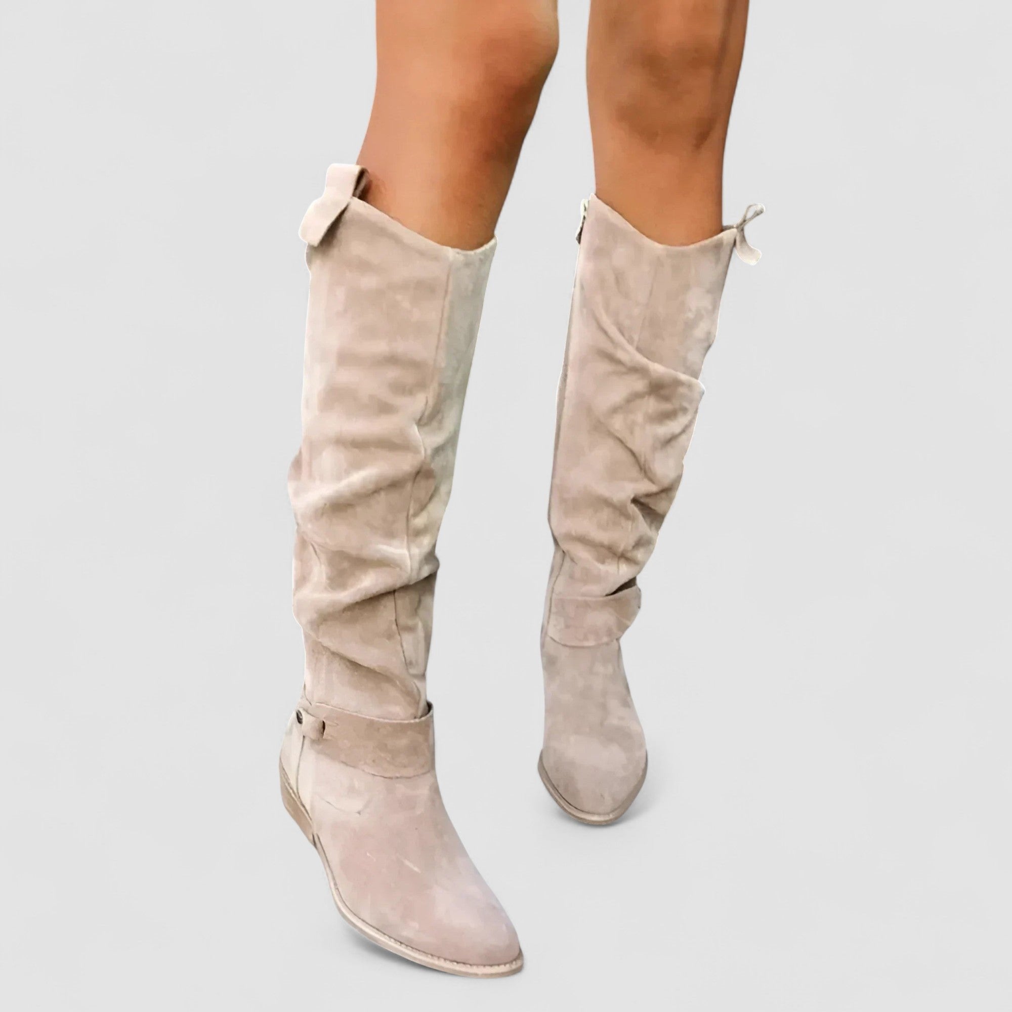 Isadora™ | Slouchy Suede Knee High Boots