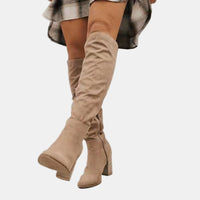 Ophelia™ | Over The Knee Block Heel Boots