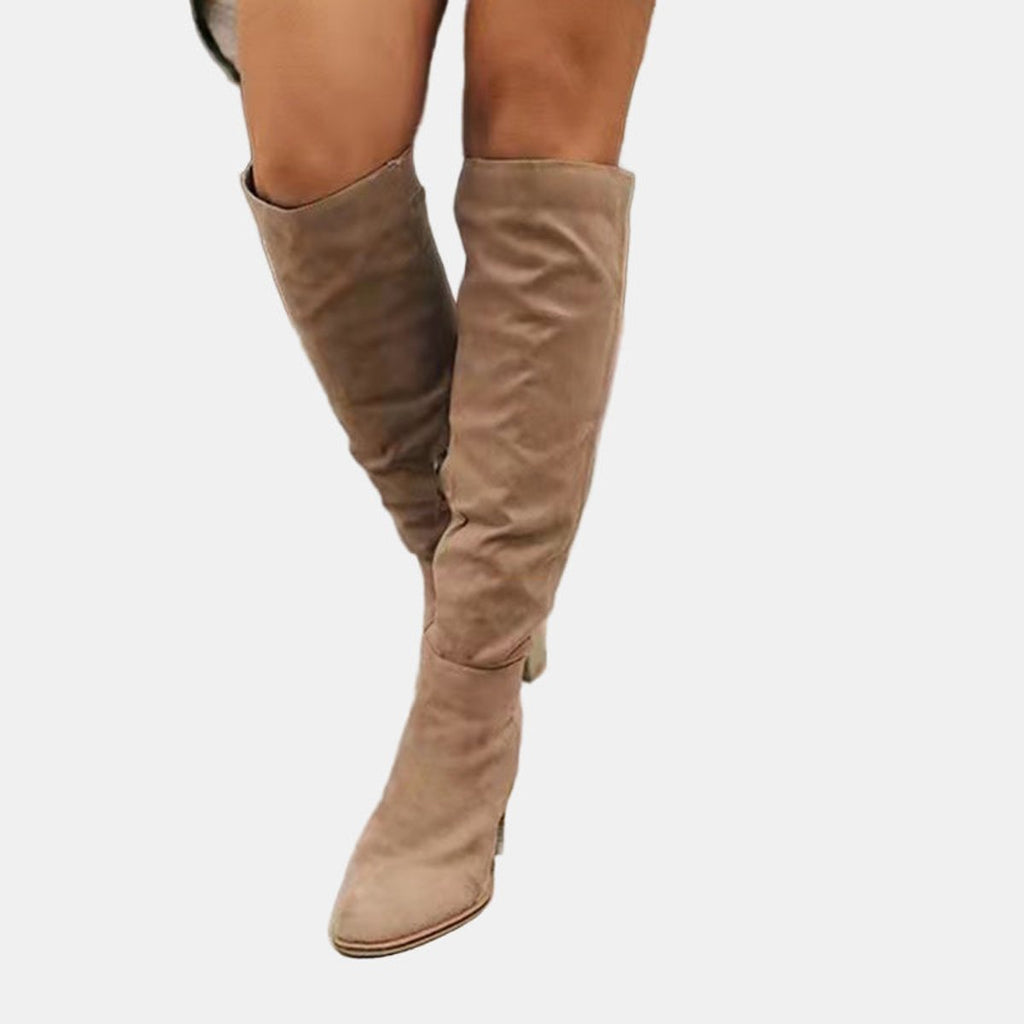 Ophelia™ | Over The Knee Block Heel Boots