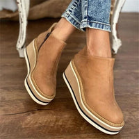 Quinn™ | Wedge Platform Ankle Boots