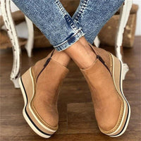 Quinn™ | Wedge Platform Ankle Boots