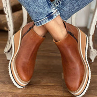 Quinn™ | Wedge Platform Ankle Boots