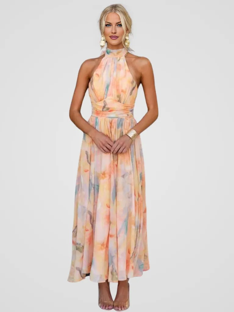 Elviana™ | Chic Midi Dress for Special Occasions
