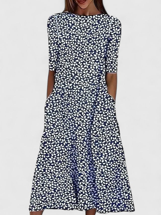 Karelieth™ | Chic Midi Dress for Any Occasion